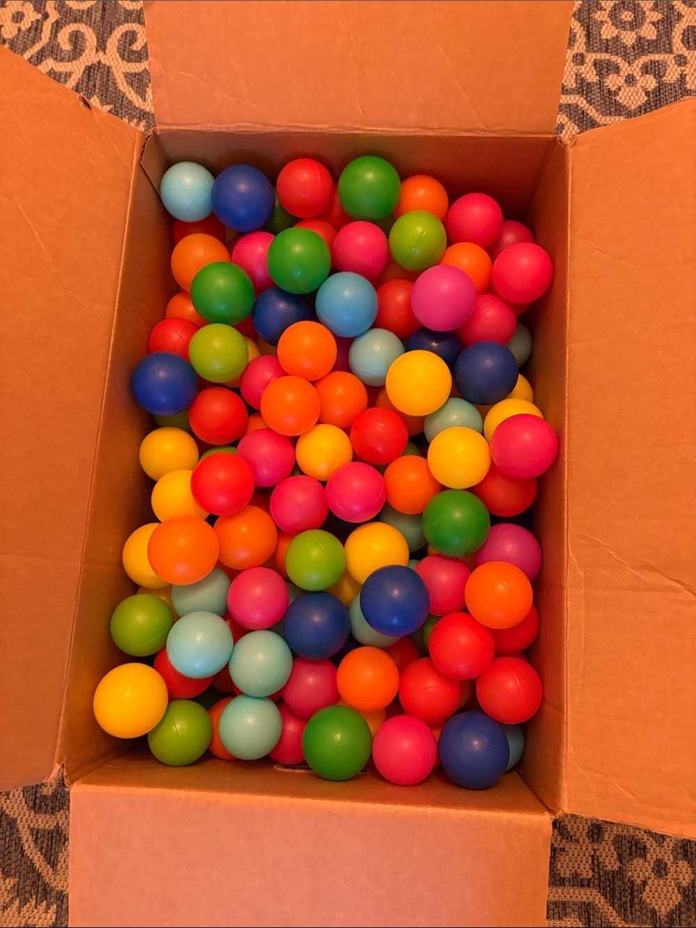 Colorful Kids Play Ball Set - Multicolor Pack
